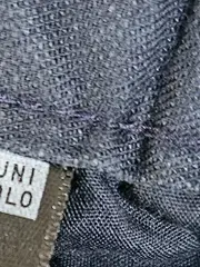 Vorschaubild 4 von Herren Stoffhose Blau Baumwolle Leinen M W30 Casual