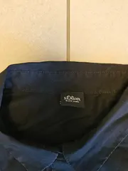 Vorschaubild 5 von Damen Blusenkleid Gr. 38 Schwarz Casual Hemdblusenkleid