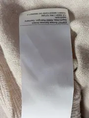 Vorschaubild 6 von Pullover Damen Gr. 36/S Beige V-Ausschnitt Casual Basic Langarm