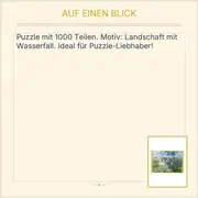 Vorschaubild 5 von Puzzle 1000 Teile Iguazu Wasserfälle Natur Landschaft NEU