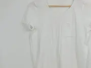 Vorschaubild 2 von EDC Damen T-Shirt Gr. 38/M Weiß Casual Kurzarm Baumwolle