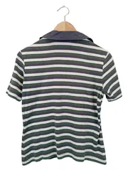 Vorschaubild 2 von Damen Poloshirt Gr. 38/S Gestreift Mehrfarbig Casual Preppy