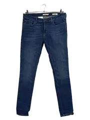 Vorschaubild 3 von Damen Jeans Slim Fit W31 L34 Blau Stretch Denim