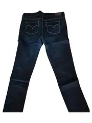 Vorschaubild 2 von Damen Jeans Slim Fit W31 L34 Blau Stretch Denim