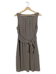 Vorschaubild 1 von Damen Freizeitkleid Gr. 38 M Braun Feminin Ärmellos