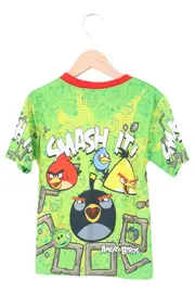 Vorschaubild 2 von Kinder T-Shirt Gr. 116 Grün Farbenfroh Kurzarm Jungen Mädchen