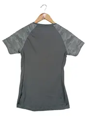 Vorschaubild 2 von Damen Sport Shirt Grau Gr. XS Laufshirt Funktionsshirt