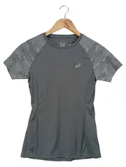 Vorschaubild 1 von Damen Sport Shirt Grau Gr. XS Laufshirt Funktionsshirt