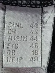 Vorschaubild 5 von Damen Freizeitkleid Gr. 44/XXL Schwarz Elegant Viskose Spitze