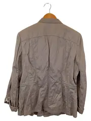 Vorschaubild 2 von Leichte Jacke Damen Gr. 42 Braun Klassisch Casual Elegant