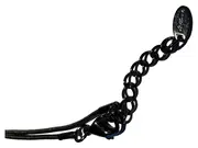 Vorschaubild 2 von Damen Halskette Modern Schwarz Metall Strass Sterne Anhänger