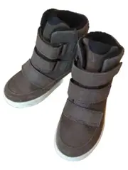 Vorschaubild 1 von Kinder Stiefelette Gr. 28 Braun Klettverschluss Casual Herbst Winter