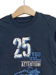 Vorschaubild 2 von TCM Kinder Langarmshirt Bagger Motiv Blau Gr. 98/104 Baumwolle Casual
