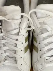 Vorschaubild 6 von Damen Sneaker low Gr. 40 Weiß Gold Sportlich Freizeit