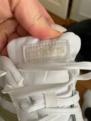 Vorschaubild 5 von Damen Sneaker low Gr. 40 Weiß Gold Sportlich Freizeit
