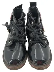 Vorschaubild 2 von Kinder Outdoorschuhe Stiefel Gr. 24 Schwarz Minnie Mouse Lack-Optik