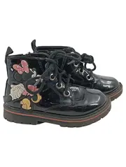 Vorschaubild 1 von Kinder Outdoorschuhe Stiefel Gr. 24 Schwarz Minnie Mouse Lack-Optik