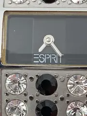 Vorschaubild 2 von Damen Armbanduhr Schwarz Elegant Strass Leder Edelstahl Uhr