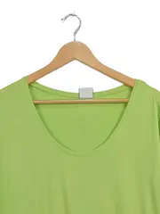 Vorschaubild 2 von Damen T-Shirt Gr. 46 Grün Casual Shirt