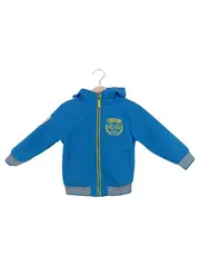 Vorschaubild 1 von Kinder Trainingsjacke Gr. 92 Blau Kapuze Sportlich Jungen