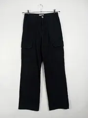 Vorschaubild 2 von Damen Cargohose Gr. 36 S Schwarz Casual