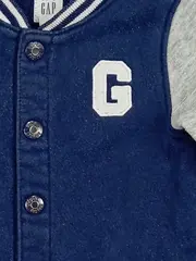 Vorschaubild 2 von Baby Body Mehrfarbig Gr. 74 Baumwolle Rippstrick Knopfleiste