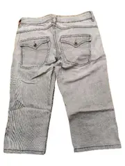 Vorschaubild 4 von QS Damen Capri Jeans Hose Gr. 36 W28 Hellblau 3/4 Shorts