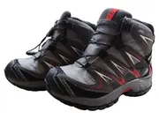 Vorschaubild 3 von XA Pro 3D Mid Kinder Wanderschuhe Gr. 28 Grau Rot Waterproof