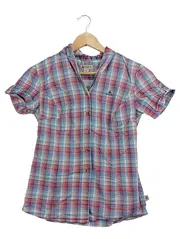 Vorschaubild 1 von Hemdbluse Damen Kariert Outdoor Mehrfarbig Gr. 34/XS Baumwolle