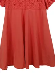 Vorschaubild 4 von Damen Cocktailkleid Gr. 40/L Pink Elegant mit Spitze
