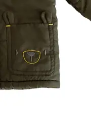 Vorschaubild 4 von Steppjacke Kinder Gr. 68 Grün Outdoor Kapuze Mädchen Jungen