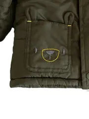 Vorschaubild 3 von Steppjacke Kinder Gr. 68 Grün Outdoor Kapuze Mädchen Jungen