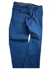 Vorschaubild 5 von Herren Stoffhose 34x32 Blau Casual Chino Baumwolle