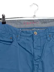 Vorschaubild 2 von Herren Stoffhose 34x32 Blau Casual Chino Baumwolle
