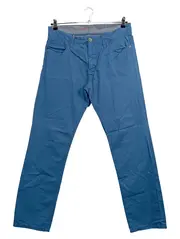 Vorschaubild 1 von Herren Stoffhose 34x32 Blau Casual Chino Baumwolle