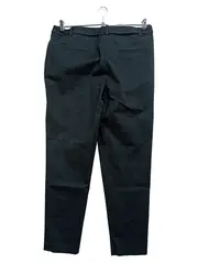 Vorschaubild 2 von Damen Stoffhose Schwarz Gr. 40 L Klassisch Elegant Business Baumwolle