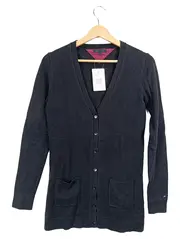 Vorschaubild 1 von Damen Strickjacke Gr. 36/S Schwarz Basic