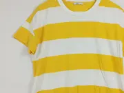 Vorschaubild 3 von EDC Damen T-Shirt gestreift Mehrfarbig Gr. 40/L Kurzarm Casual