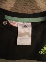 Vorschaubild 6 von Baby Pullover Gr. 80 Sweatshirt Grau Grün Sportlich 3 Streifen