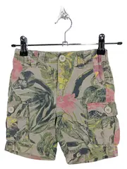 Vorschaubild 1 von Kinder Cargo Shorts 90 Blumenmuster Mehrfarbig Casual