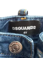 Vorschaubild 8 von Kinder Jeans Shorts Blau Gr. 104 (4 Jahre) Distressed Spitze