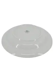 Vorschaubild 2 von Platzteller Oval Weiß Klassisch Florales Muster 22 cm