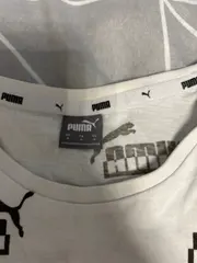 Vorschaubild 3 von T-Shirt Damen Gr. 36/S Casual Weiß Logo-Print