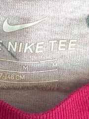 Vorschaubild 5 von Kinder Mädchen T-Shirt Pink Swoosh Muster Gr. 146 Sportlich