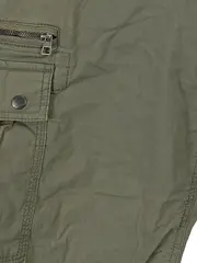 Vorschaubild 3 von Herren Cargo Shorts Gr. 32 Oliv Casual Baumwolle Freizeit