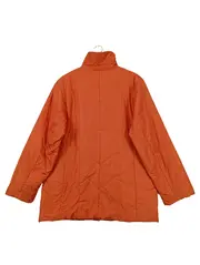 Vorschaubild 2 von Damen Steppjacke Orange Uni Gr. UNI Casual Freizeit