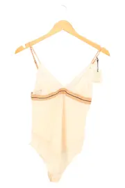 Vorschaubild 1 von Damen Body Beige Gr. 38/M Feminin Spitze Lingerie Dessous