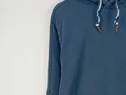 Vorschaubild 3 von Herren Kapuzenpullover Hoodie Gr. L Blau Logo Print Baumwolle