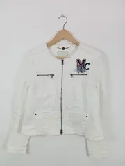 Vorschaubild 2 von Damen Jeansjacke weiß Einheitsgröße Modern