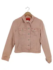 Vorschaubild 1 von Damen Jeansjacke Rosa Gr. 36 Baumwolle Casual